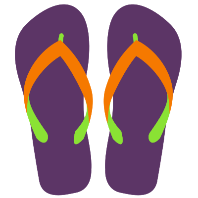 Flipflops 04 clipart