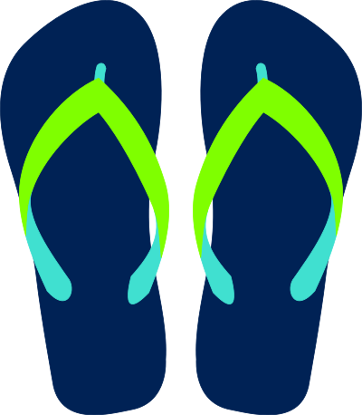 Flipflops 05 clipart