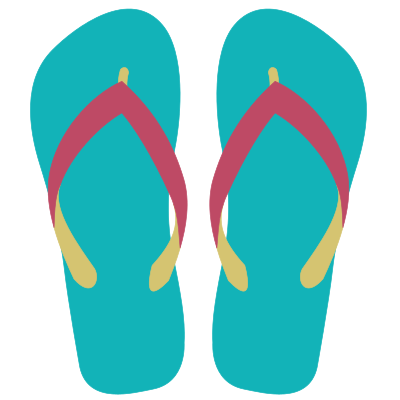 Flipflops 07 clipart