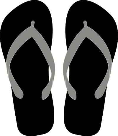 Flipflops 16 clipart