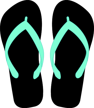 Flipflops 18 clipart
