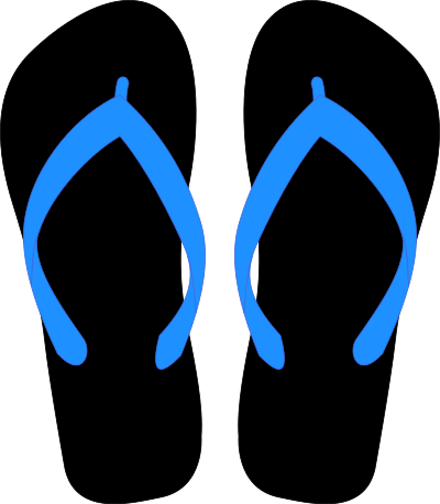 Flipflops 19 clipart