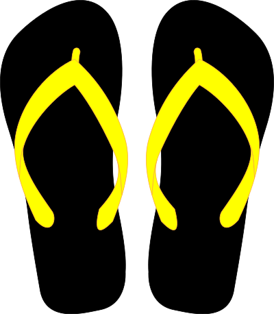 Flipflops 20 clipart