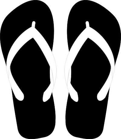 Flipflops 23 clipart