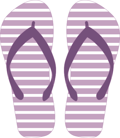 Flipflops 26 clipart