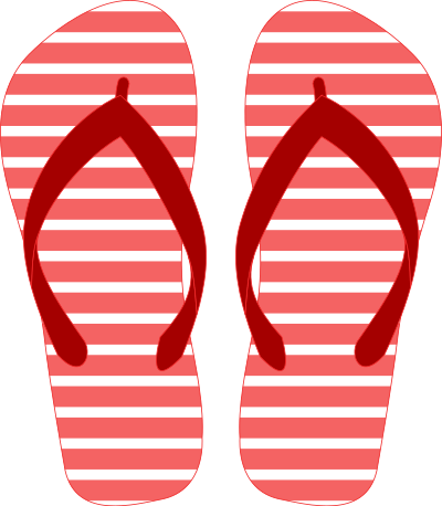 Flipflops 27 clipart