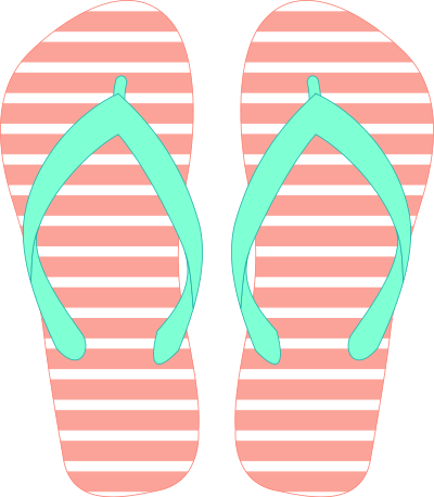 Flipflops 28 clipart