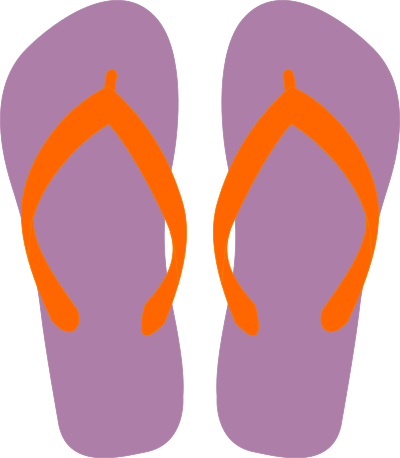 Flipflops 31 clipart