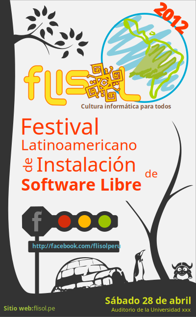 FLISOL 2012 PERU PROPUESTA clipart