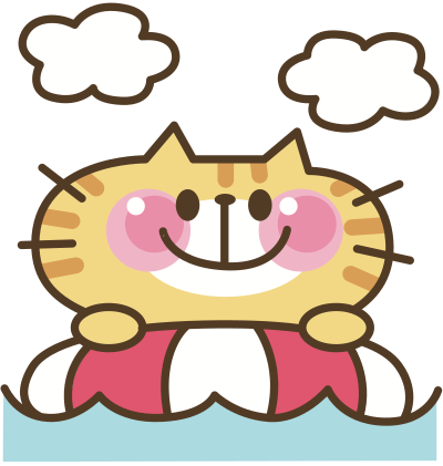 Floating Cat clipart