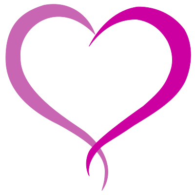 Floating Pink Heart clipart