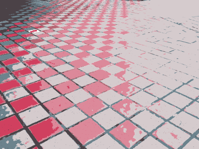Floor checkered perspective clipart