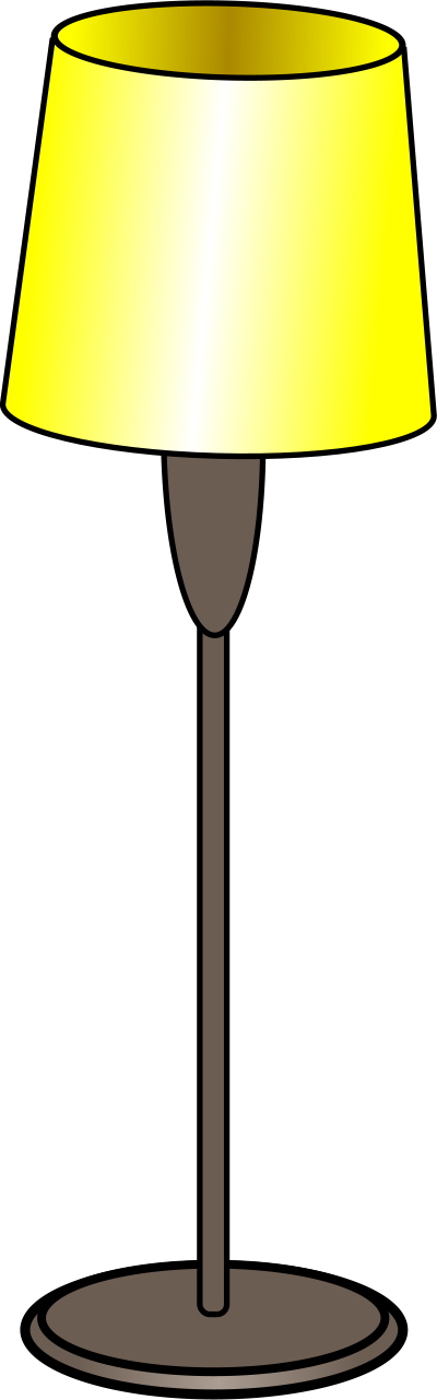 Floor lamp clipart
