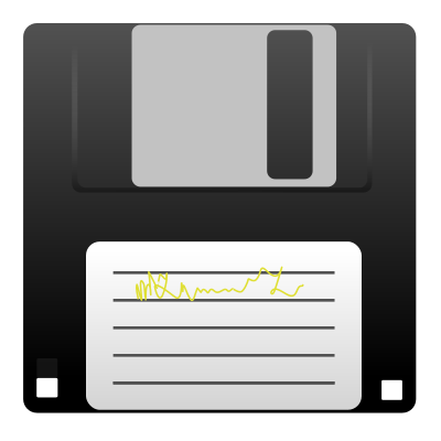 Floppy-disk clipart