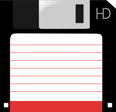 Floppy disk clipart