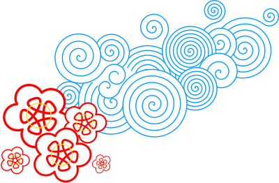 Flor-nube clipart