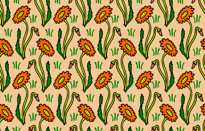 Floral background 12 (colour) clipart