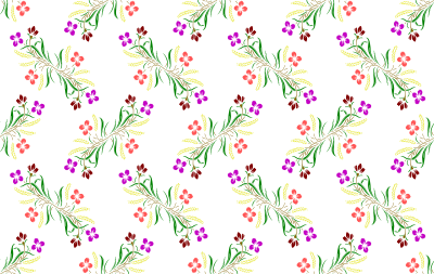 Floral background 16 (colour) clipart