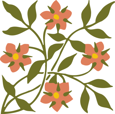 Floral design 101 clipart