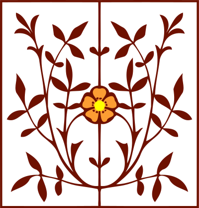 Floral design 104 clipart