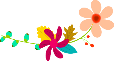 Floral design 64 clipart
