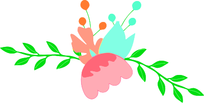 Floral design 65 clipart