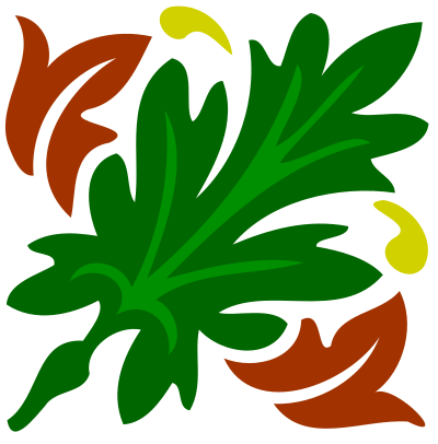 Floral design 73 (colour) clipart