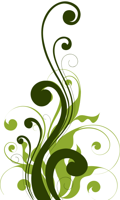 Floral Flourish 3 clipart
