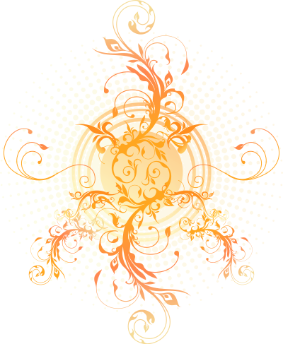 Floral Flourish 7 clipart