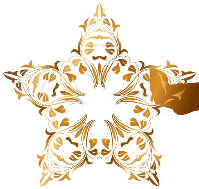 Floral Flourish Design 2 clipart
