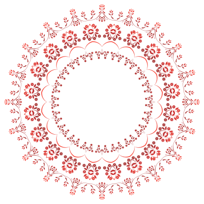 Floral Frame 10 clipart