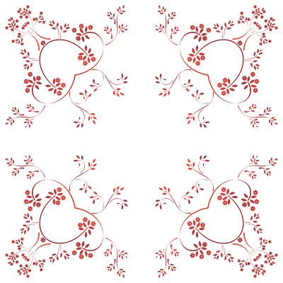Floral Frame 7 clipart
