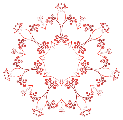 Floral Frame 9 clipart