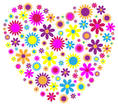 Floral Heart clipart