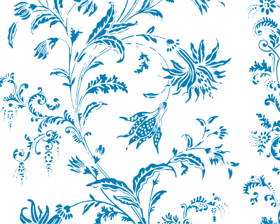 Floral Leaves Vintage Background clipart