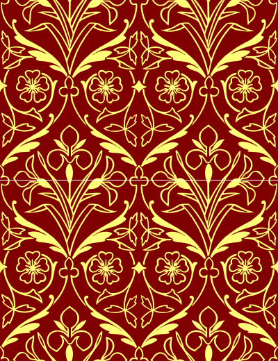 Floral pattern 10 clipart