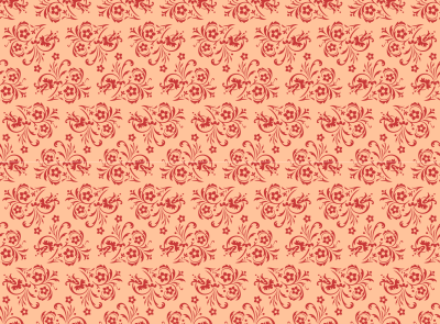 Floral pattern 17 (colour) clipart