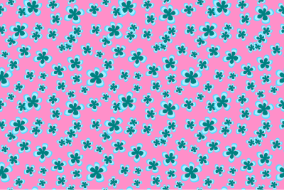 Floral pattern 7 (colour 3) clipart