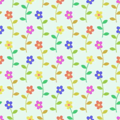 Floral pattern 8 clipart