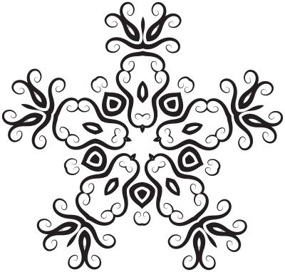 Floral Shape 7 clipart