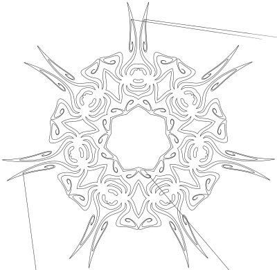 Floral Shape 9 clipart