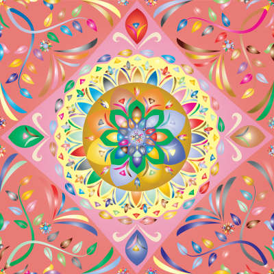 Floral Tile clipart