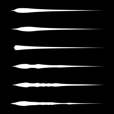 Flourish brush pack clipart