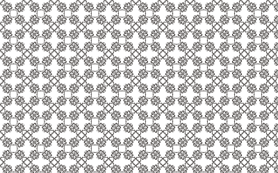Flourish Extrapolation Seamless Pattern clipart
