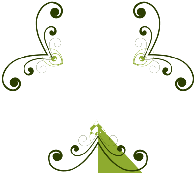 Flourish Flower Design 10 clipart