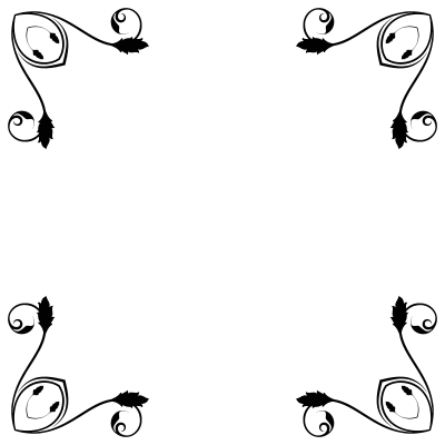 Flourish Frame Design 2 clipart