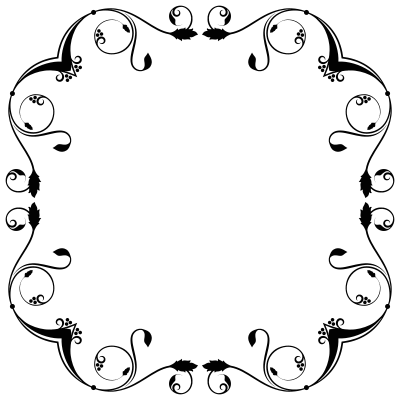 Flourish Frame Design clipart