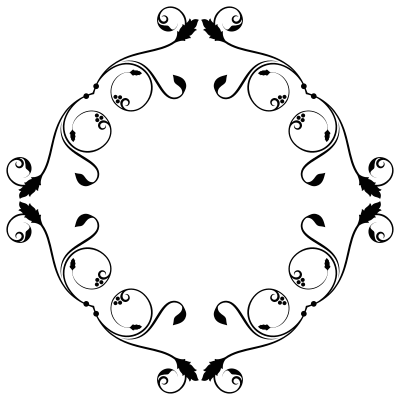 Flourish Frame Design 3 clipart