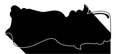 Flourish Sign Black And White clipart