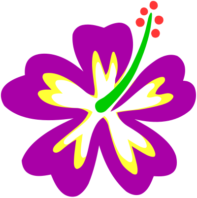Flower 177 (colour) clipart